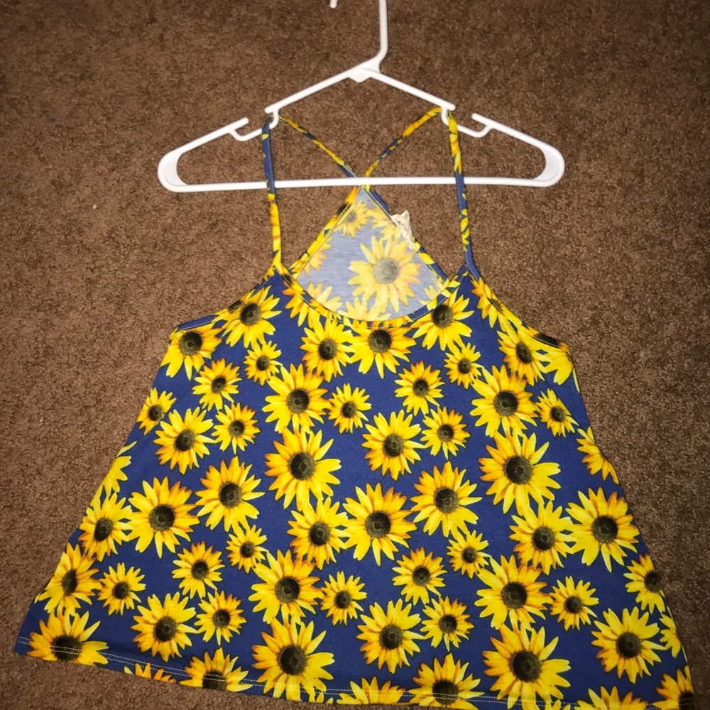 Sunflower tank top